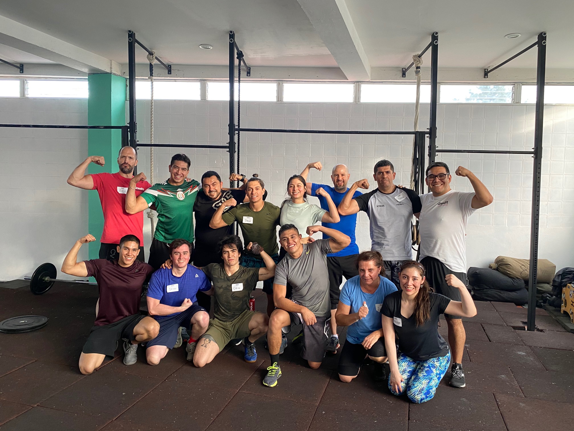 Brian as a Crossfit Coach